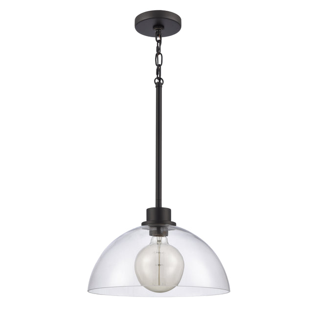 89905/1 - Julian 14'' Wide 1-Light Pendant - Matte Black