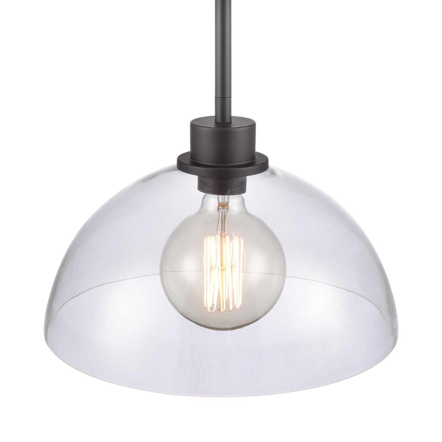 89905/1 - Julian 14'' Wide 1-Light Pendant - Matte Black