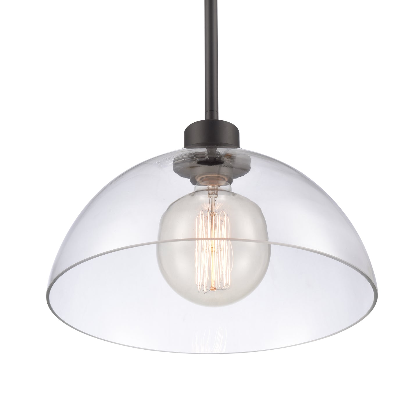 89905/1 - Julian 14'' Wide 1-Light Pendant - Matte Black