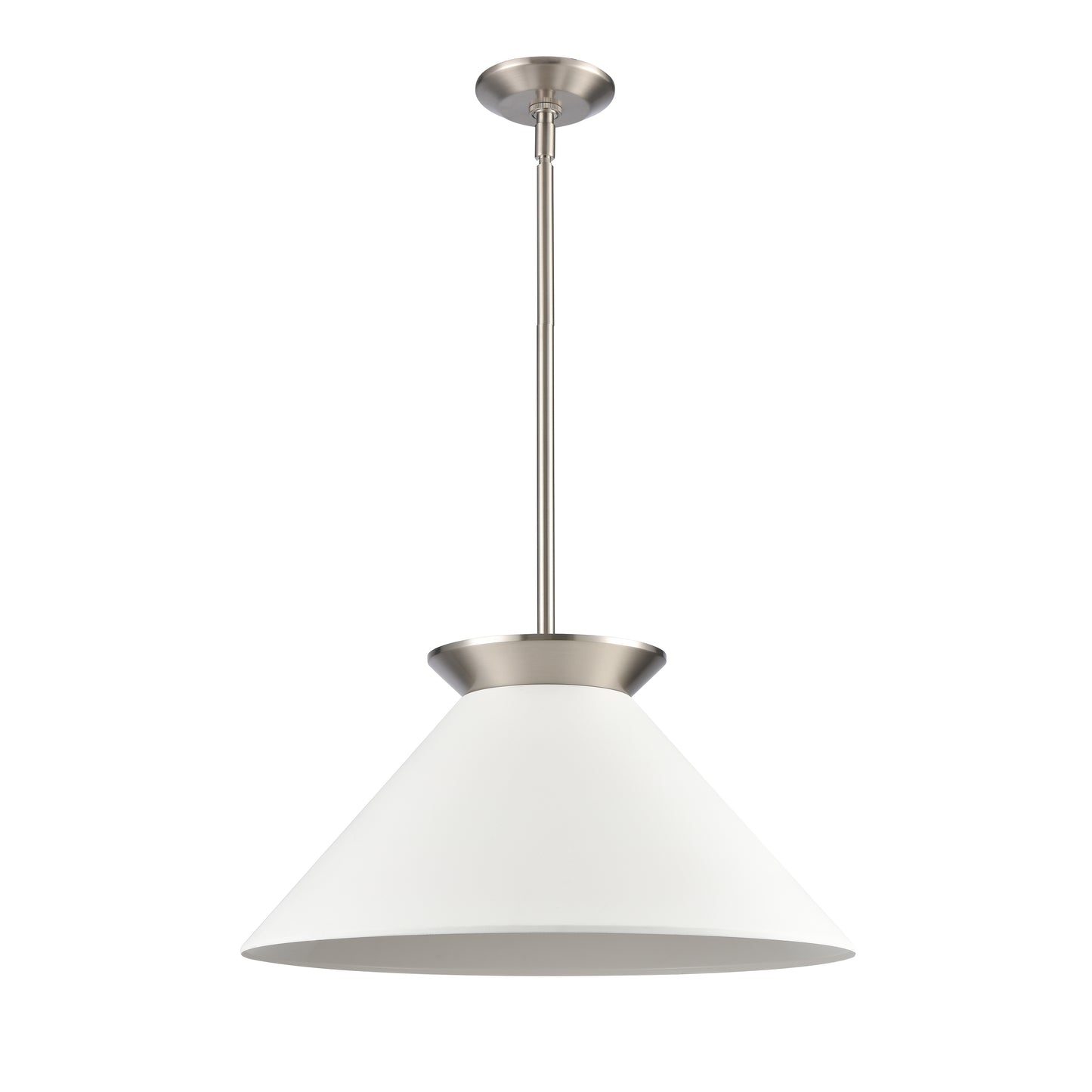 89994/1 - Cavendish 20'' Wide 1-Light Pendant - Brushed Nickel