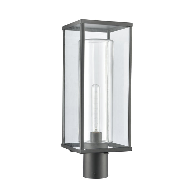 90014/1 - Augusta 19.75'' High 1-Light Outdoor Post Light - Matte Black