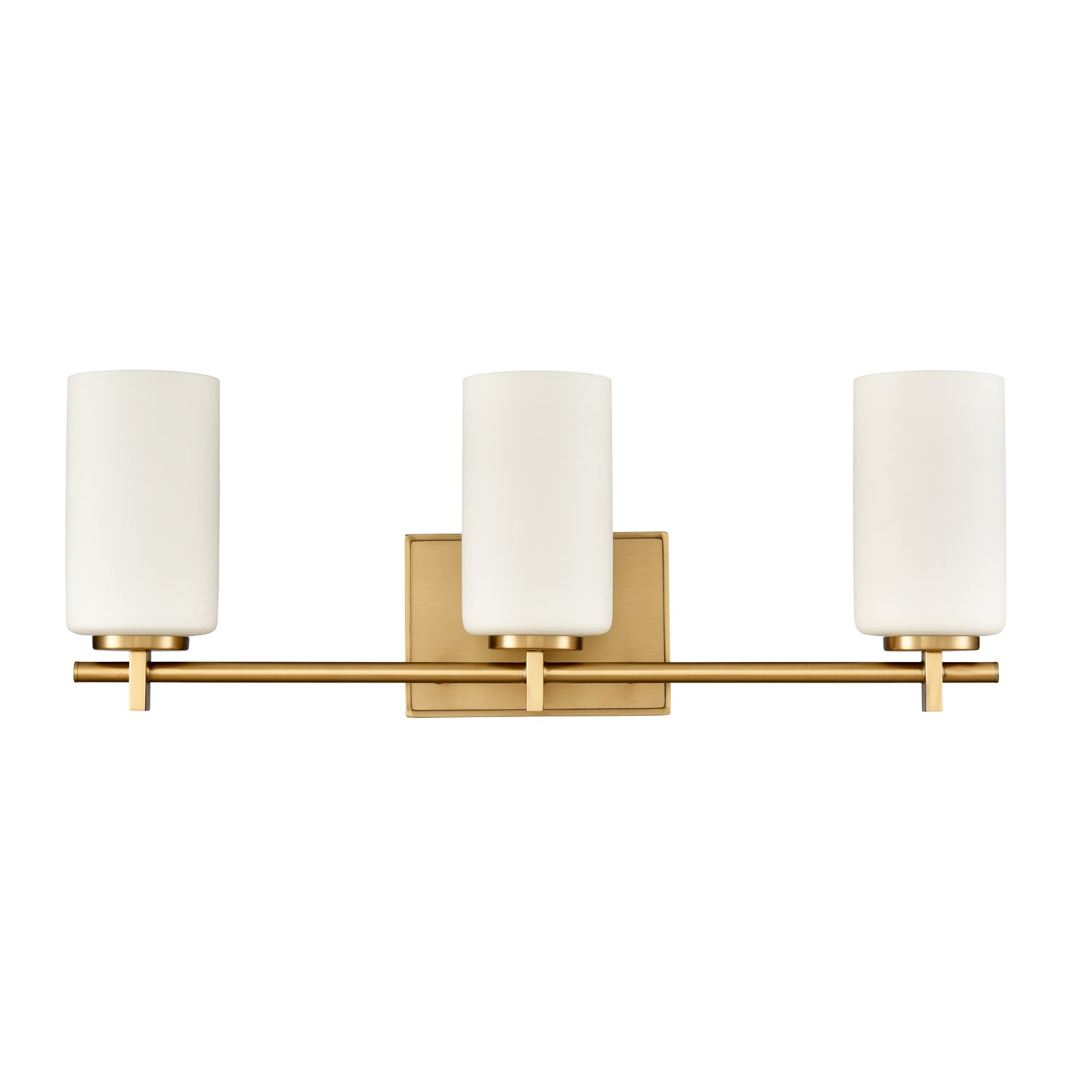 90162/3 - Denver 21.5'' Wide 3-Light Vanity Light - Lacquered Brass