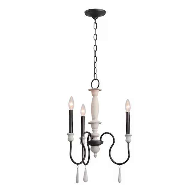 90200/3 - Brownell 17'' Wide 3-Light Chandelier - Anvil Iron