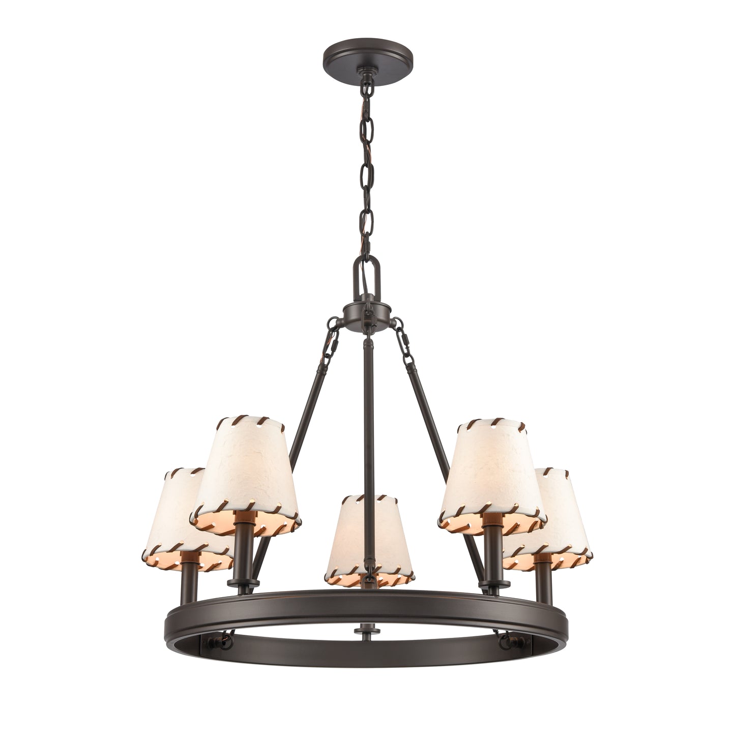 90273/5 - Marion 24.5'' Wide 5-Light Chandelier - Oil Rubbed Bronze