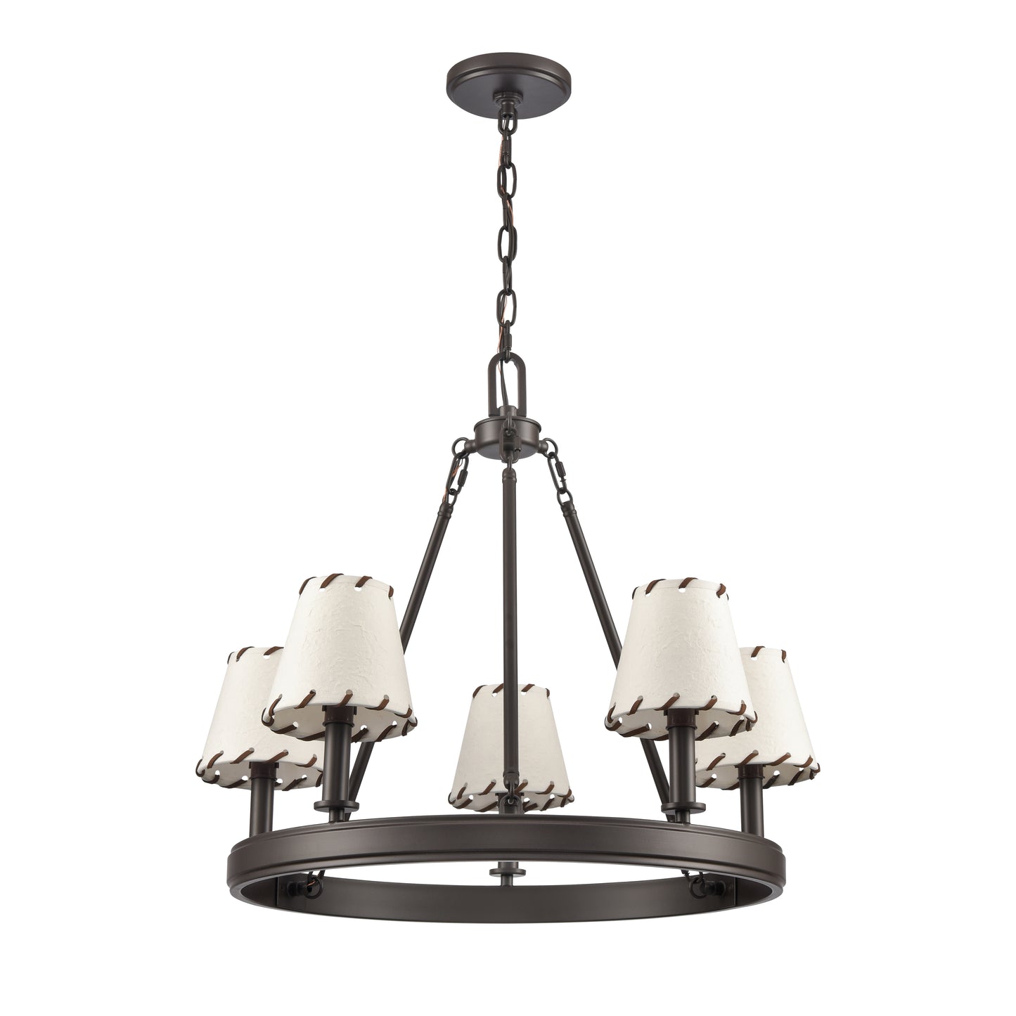 90273/5 - Marion 24.5'' Wide 5-Light Chandelier - Oil Rubbed Bronze