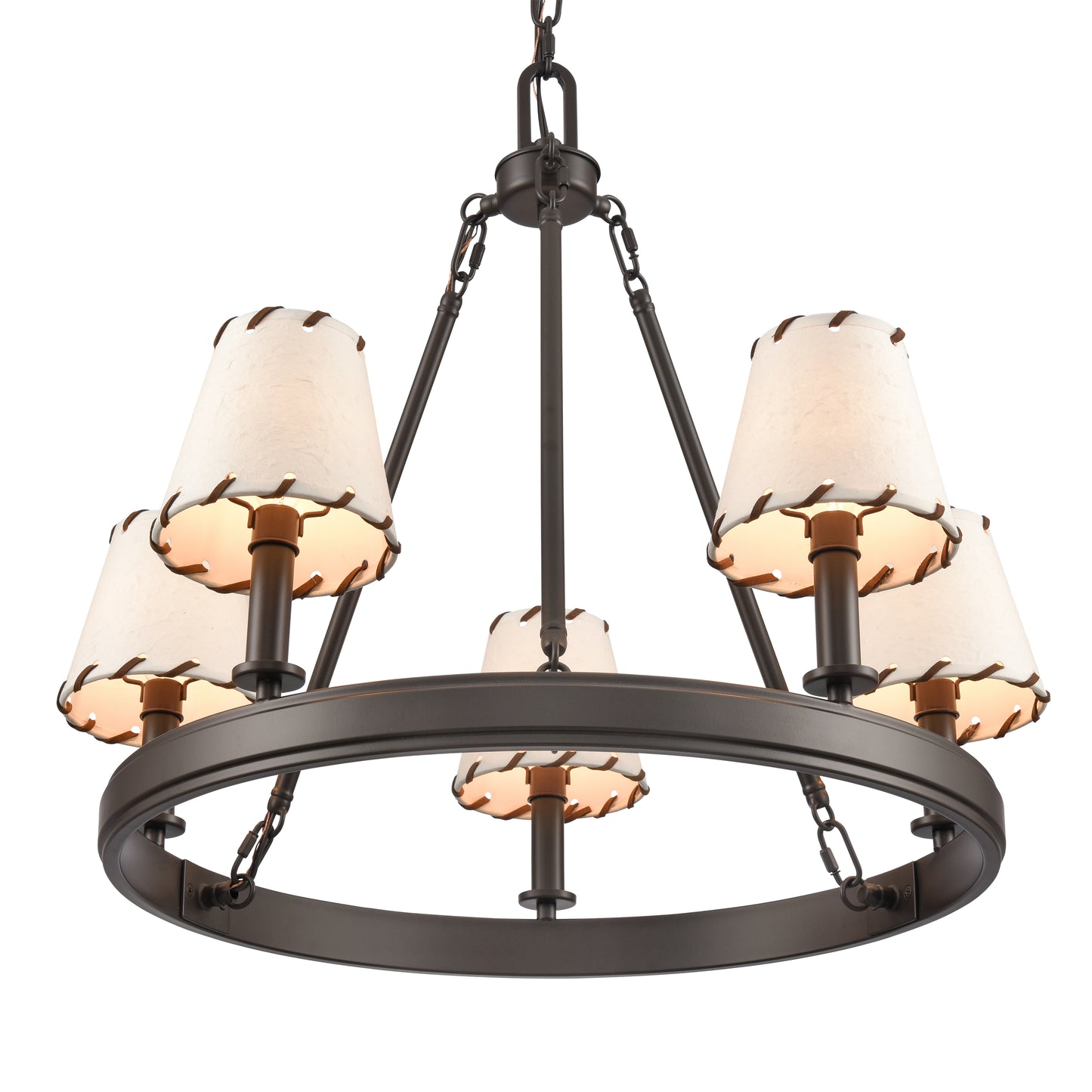 90273/5 - Marion 24.5'' Wide 5-Light Chandelier - Oil Rubbed Bronze