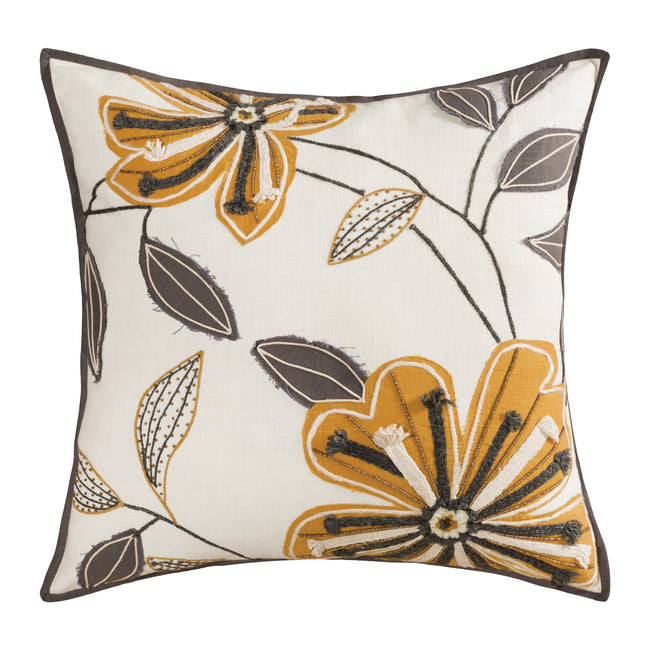 908460 - Aster 20x20 Pillow - Mustard