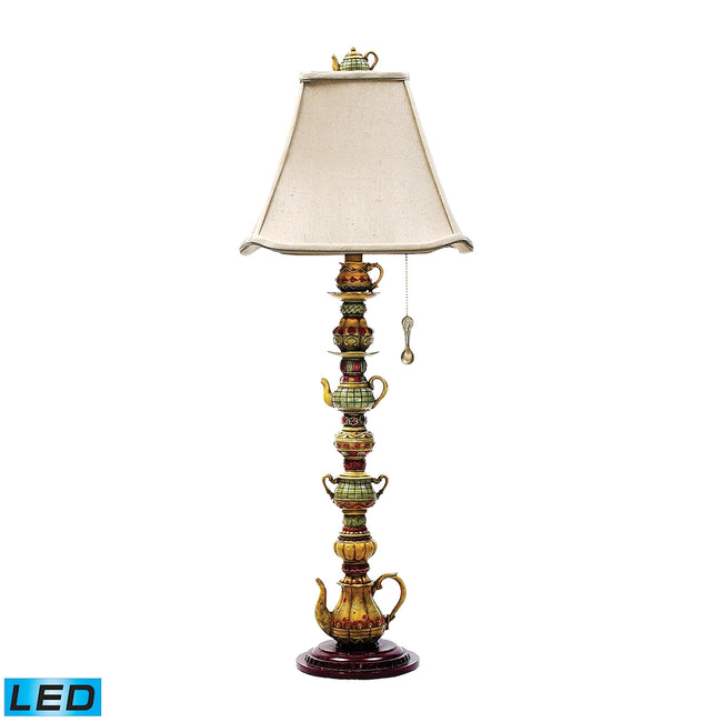 91-253-LED - Tea Service 35'' High 1-Light Table Lamp - Burwell