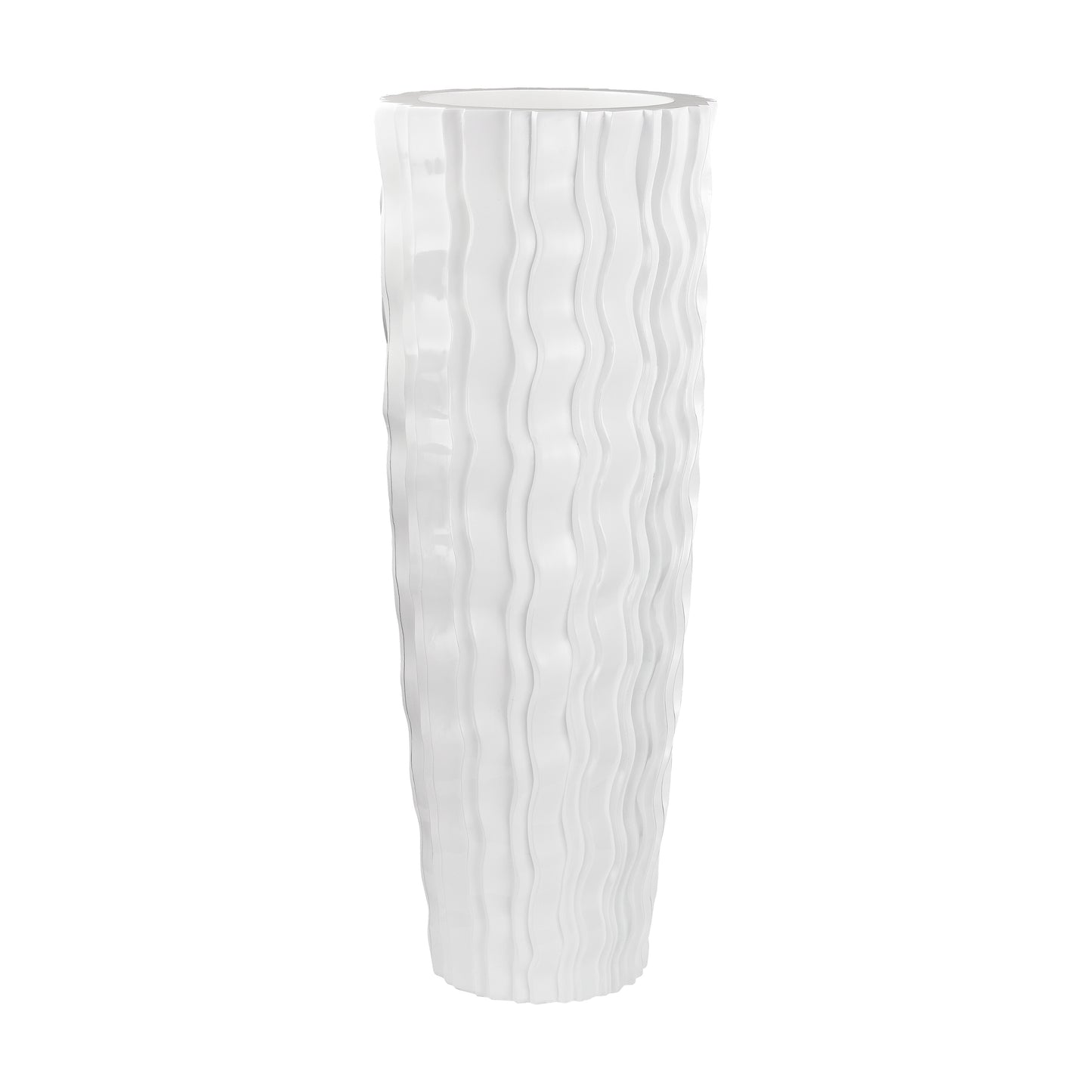 9166-029 - Wave Vase - Large White