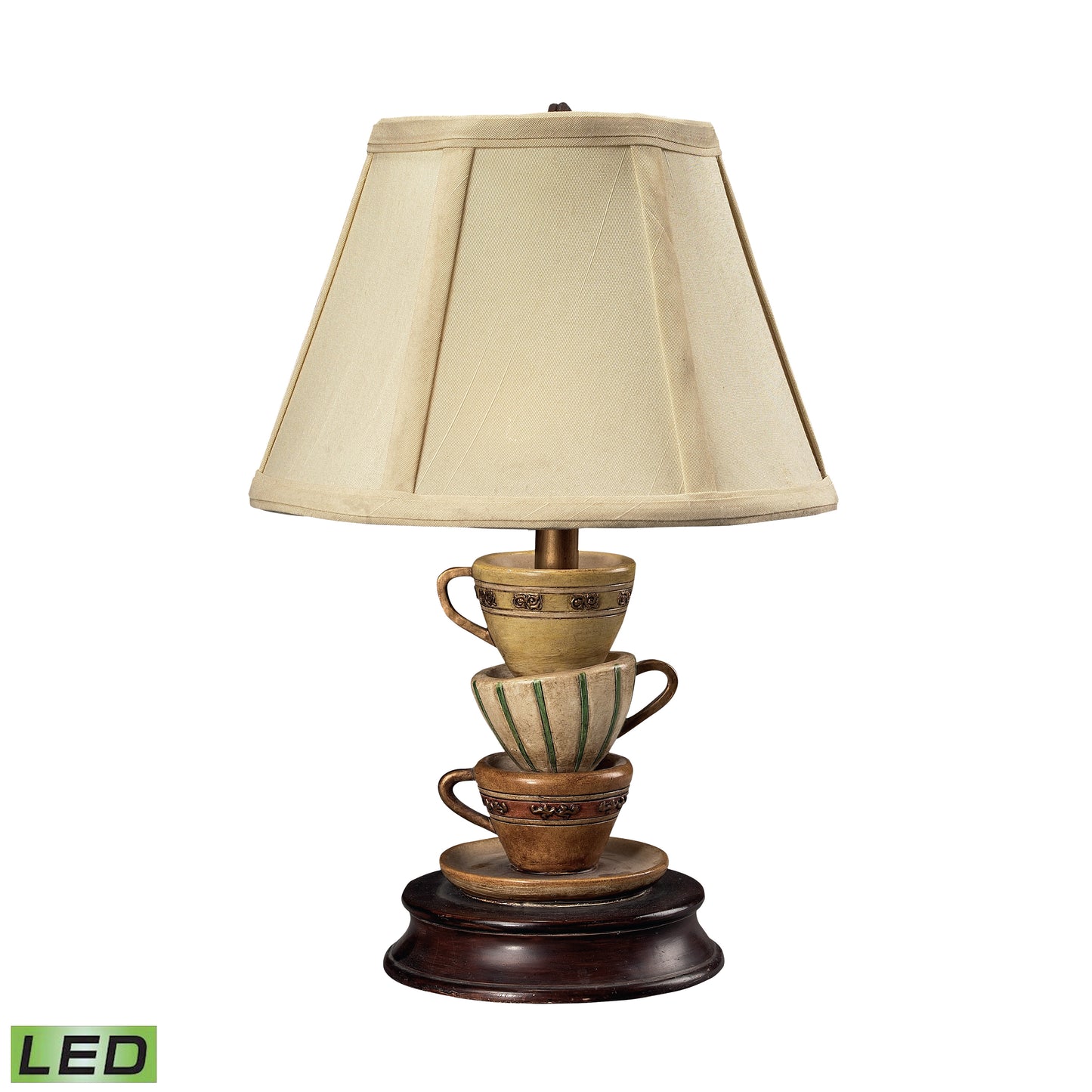 93-10013-LED - Accent Lamp 12.8'' High 1-Light Table Lamp - Multicolor - Includes LED Bulb