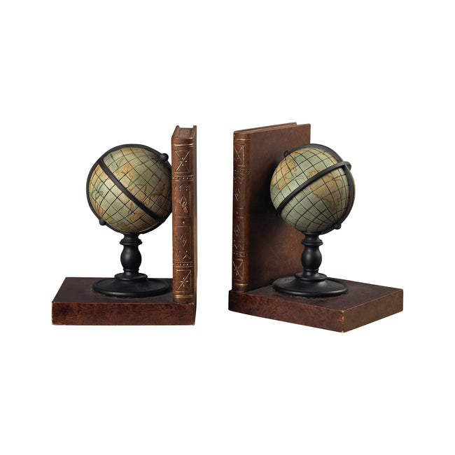 93-9224 - Atlas Bookend - Set of 2