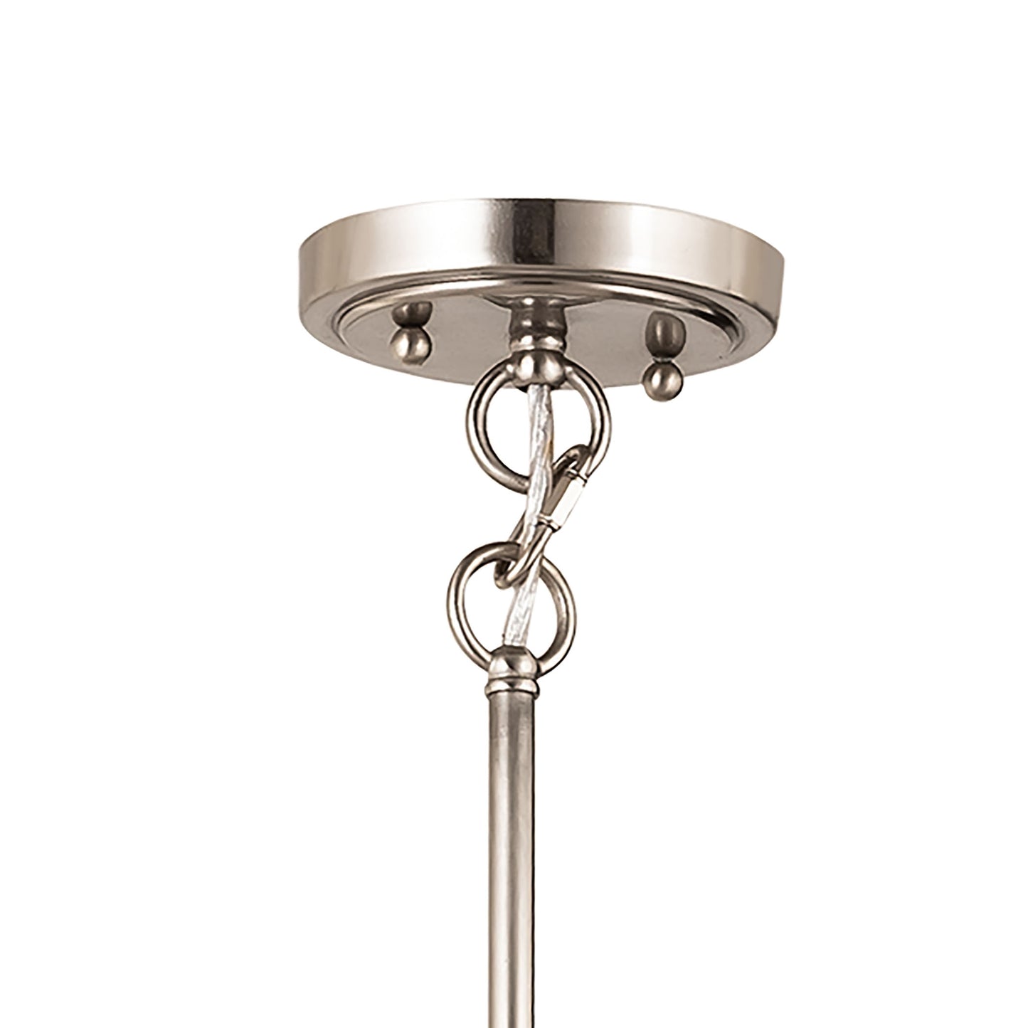 96043/1 - Katelyn 15'' Wide 1-Light Pendant - Brushed Steel