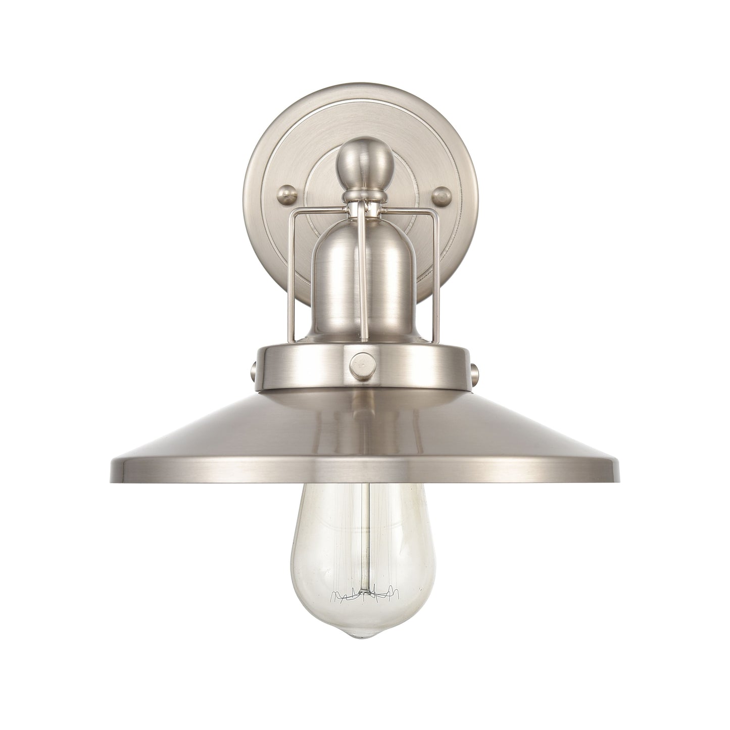 96140/1 - English Pub 8'' High 1-Light Sconce - Satin Nickel