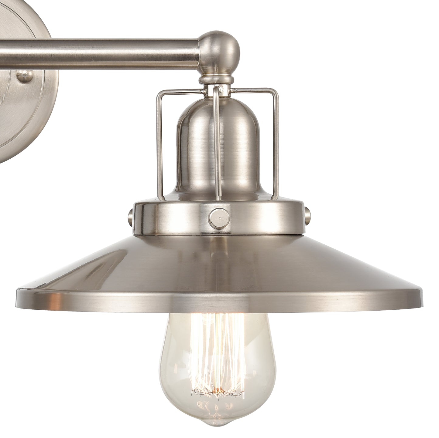 96141/2 - English Pub 18'' Wide 2-Light Vanity Light - Satin Nickel