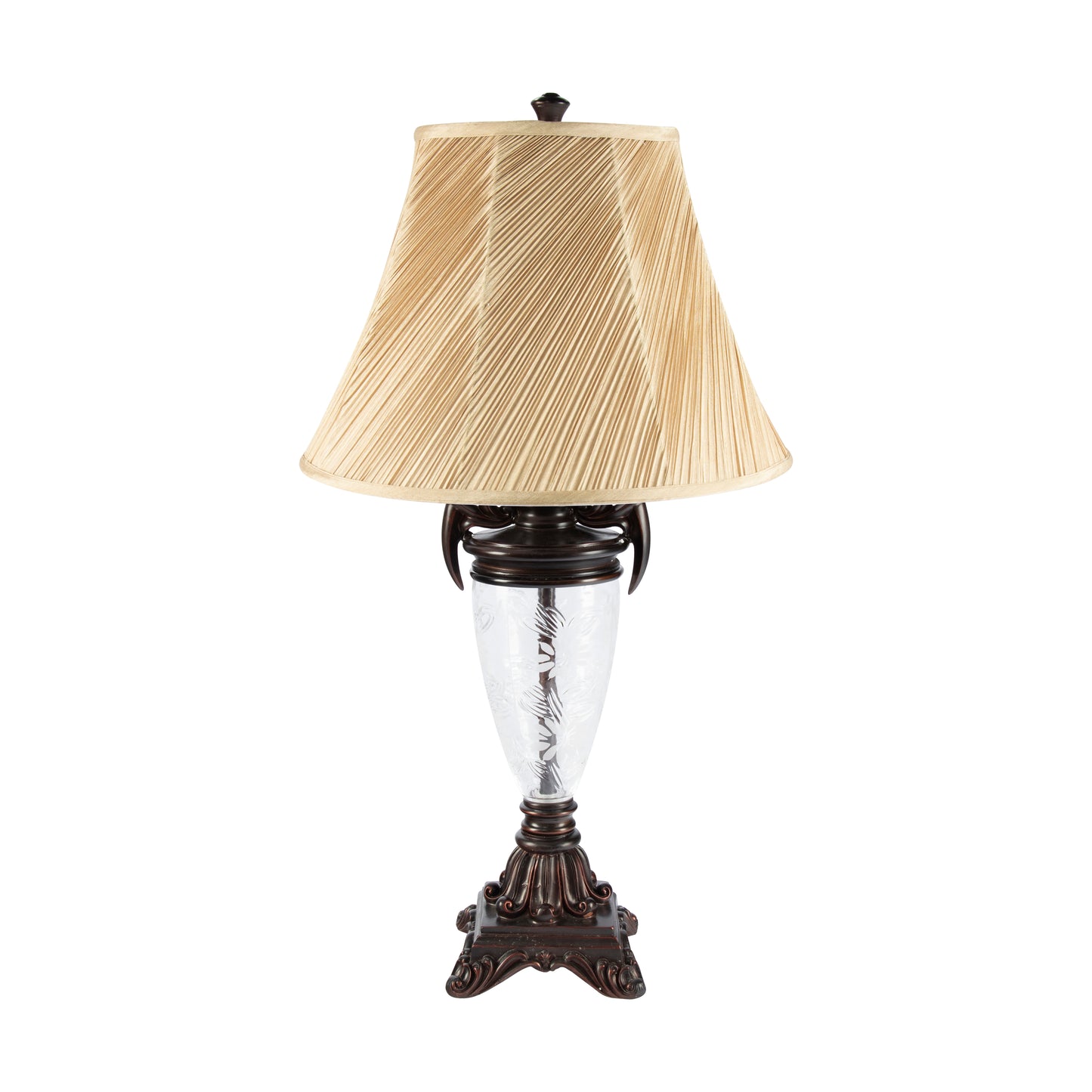 96623 - Etched Glass Table Lamp