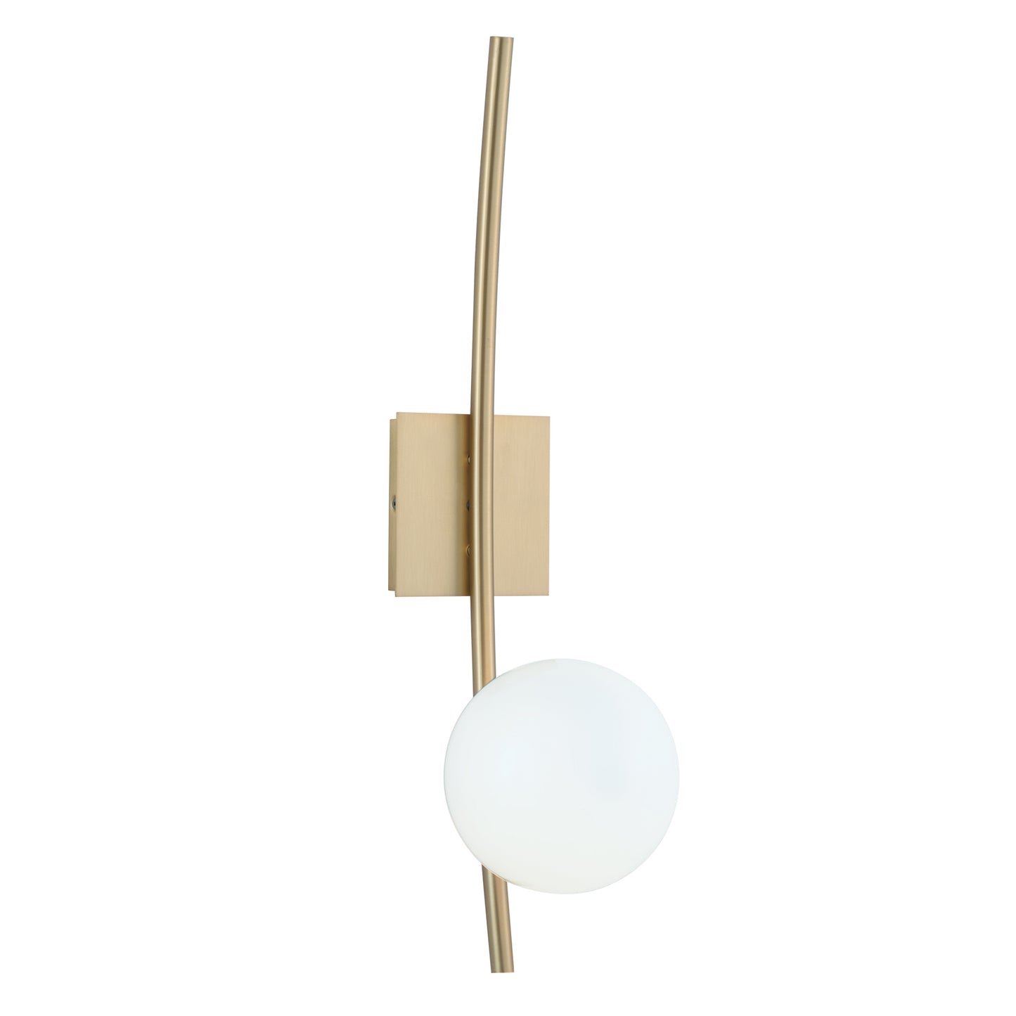 9681-SB-OP - Perch Indoor Wall Sconce - Satin Brass