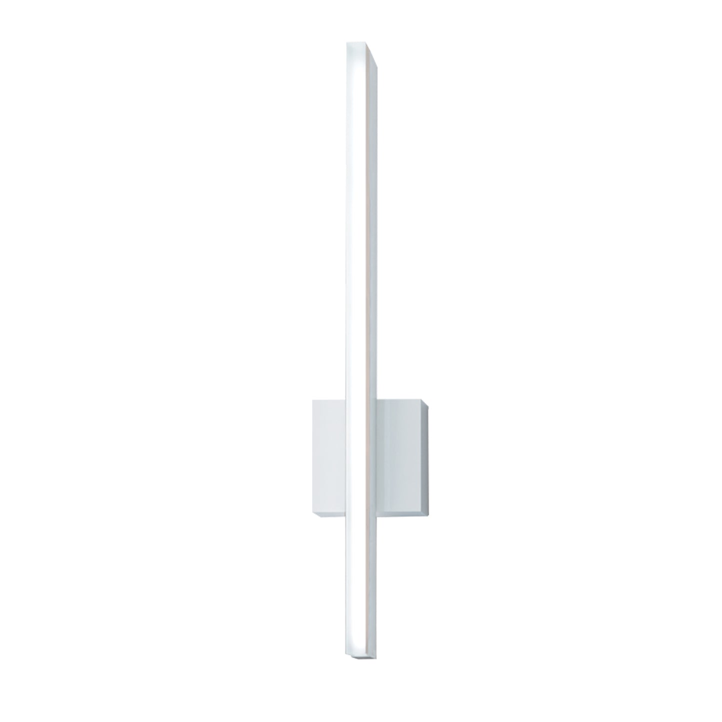 9740-GW-MA - Ava LED Sconce 24 - Gloss White