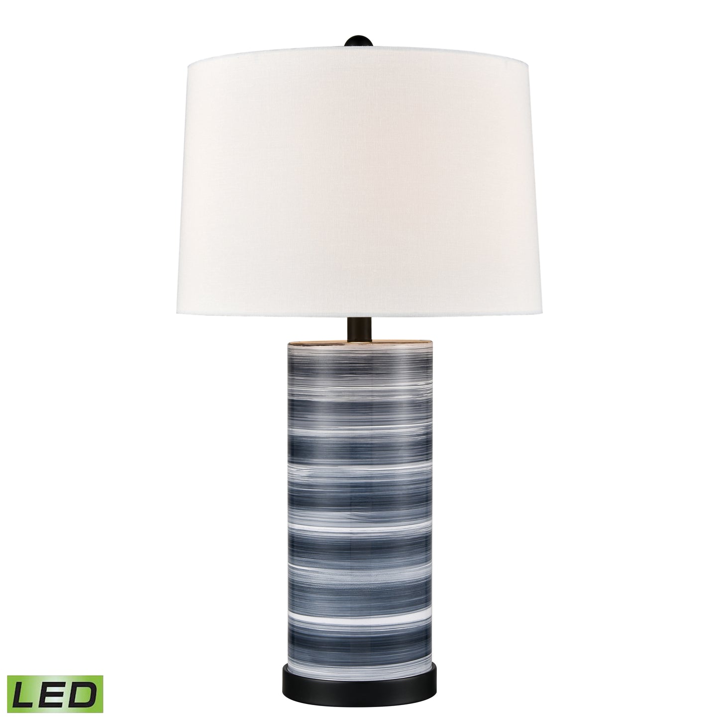 981685-LED - Santos 27'' High 1-Light Table Lamp - Blue - Includes LED Bulb