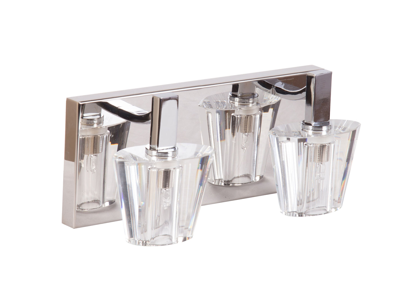 BV2032-0-15 - Capello 12'' Wide 2-Light Vanity Light - Chrome