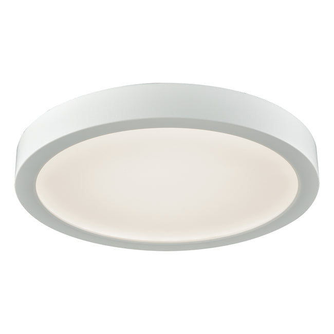 CL781134 - Titan 8'' Wide 1-Light Flush Mount - White