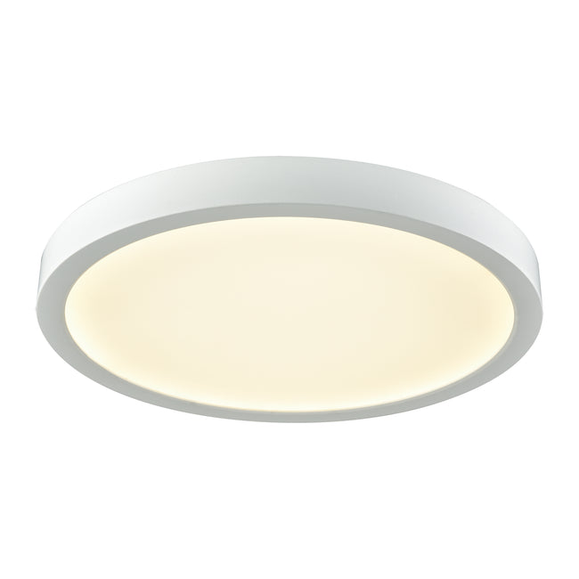 CL781234 - Titan 10'' Wide 1-Light Flush Mount - White