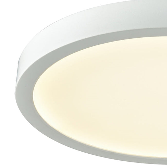 CL781234 - Titan 10'' Wide 1-Light Flush Mount - White