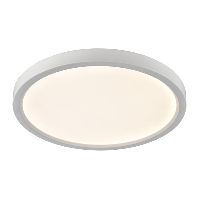 CL781434 - Titan 15'' Wide Integrated LED Round Flush Mount - White