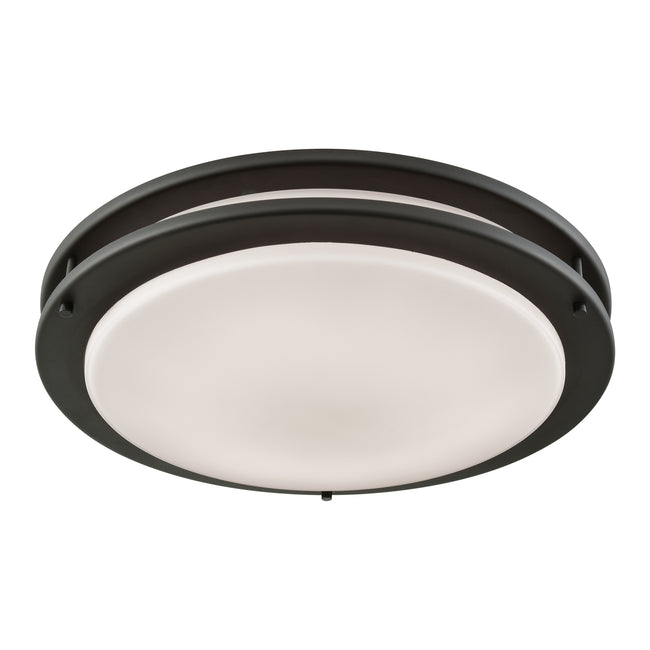 CL782021 - Clarion 15'' Wide 1-Light Flush Mount - Oil Rubbed Bronze