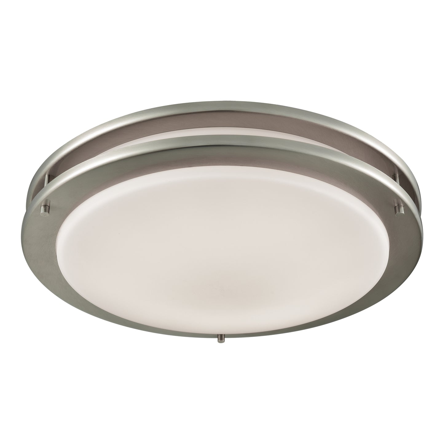 CL782022 - Clarion 15'' Wide 1-Light Flush Mount - Brushed Nickel