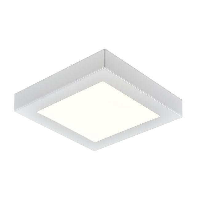 CL791334 - Titan 6'' Wide Integrated LED Square Flush Mount - White