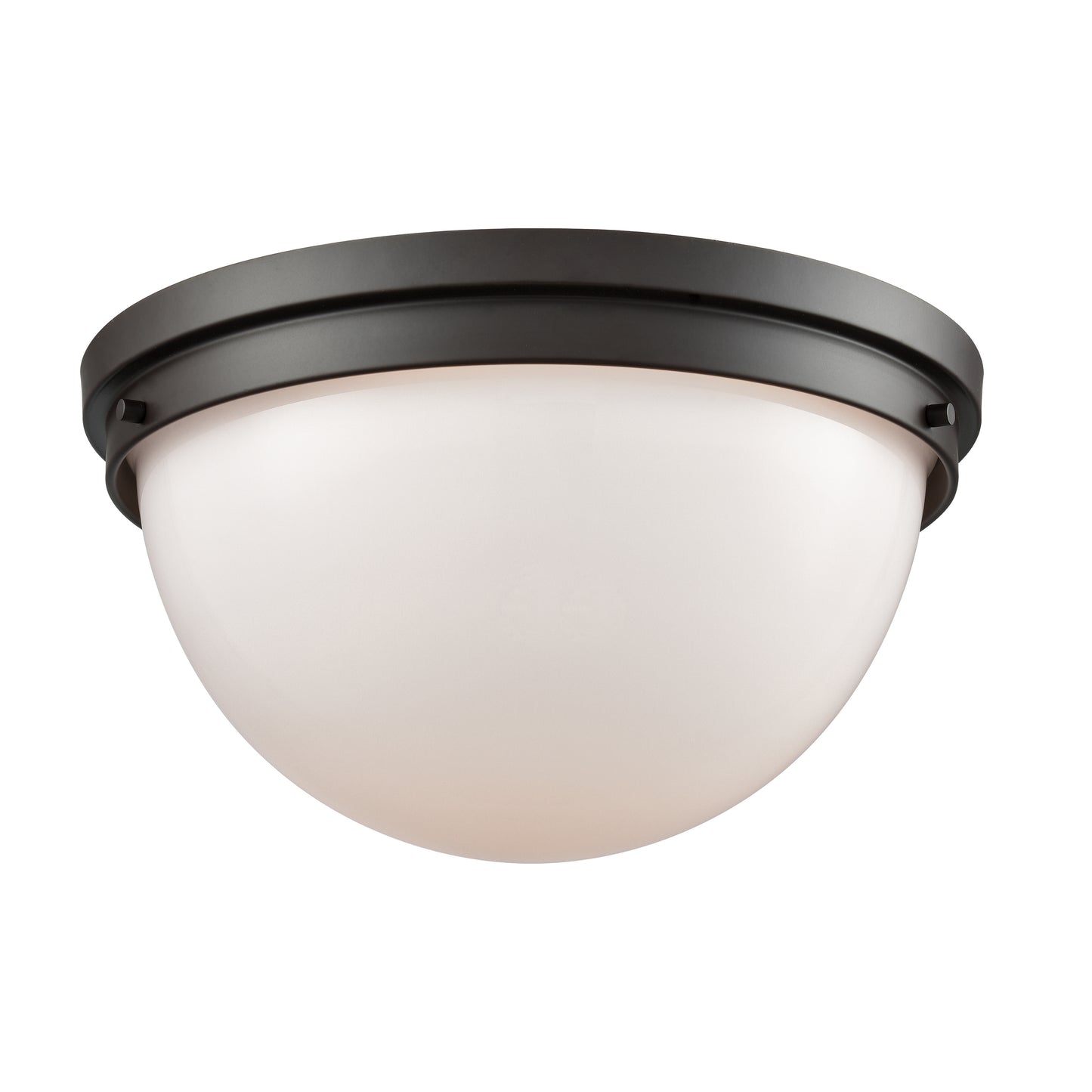 CN120231 - Beckett 14'' Wide 2-Light Flush Mount - Oil Rubbed Bronze