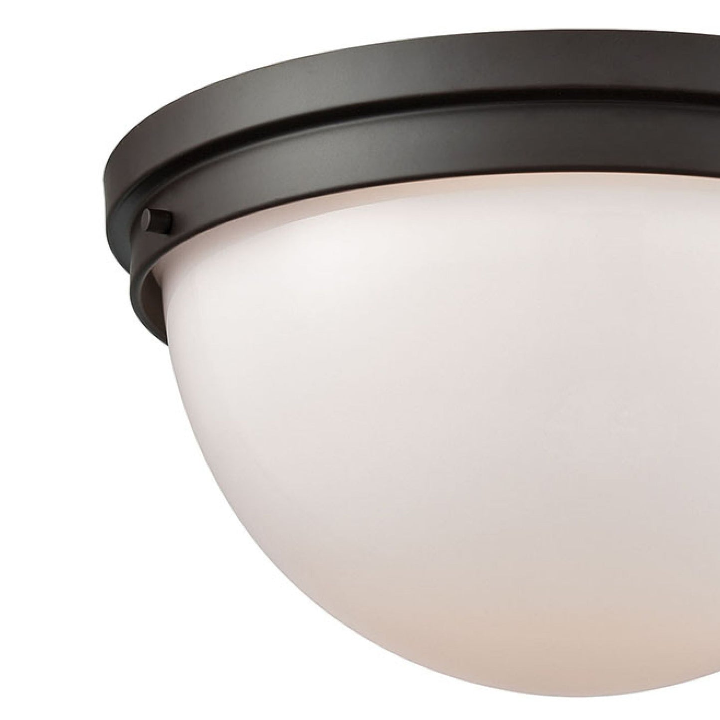 CN120231 - Beckett 14'' Wide 2-Light Flush Mount - Oil Rubbed Bronze