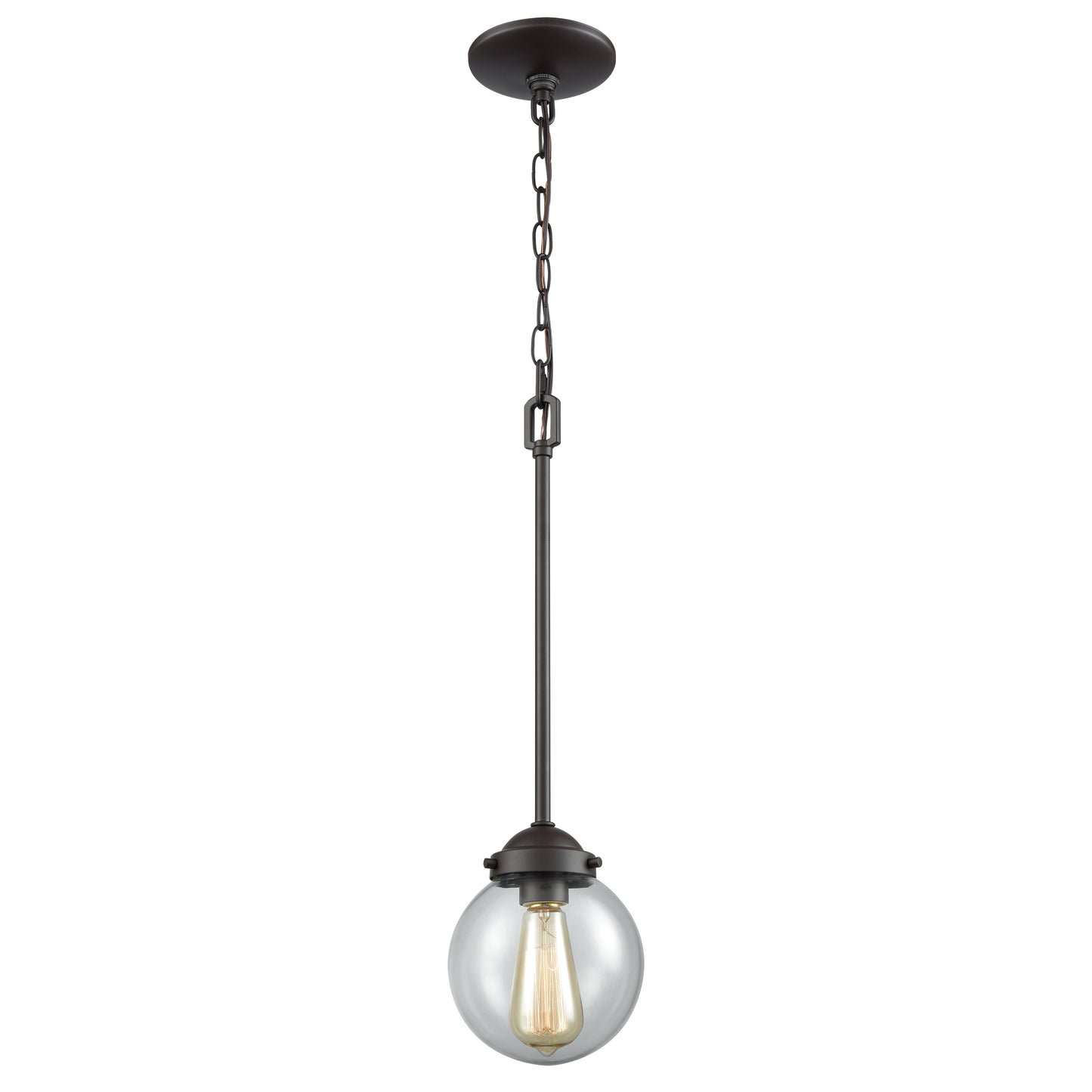 CN129151 - Beckett 6'' Wide 1-Light Mini Pendant - Oil Rubbed Bronze