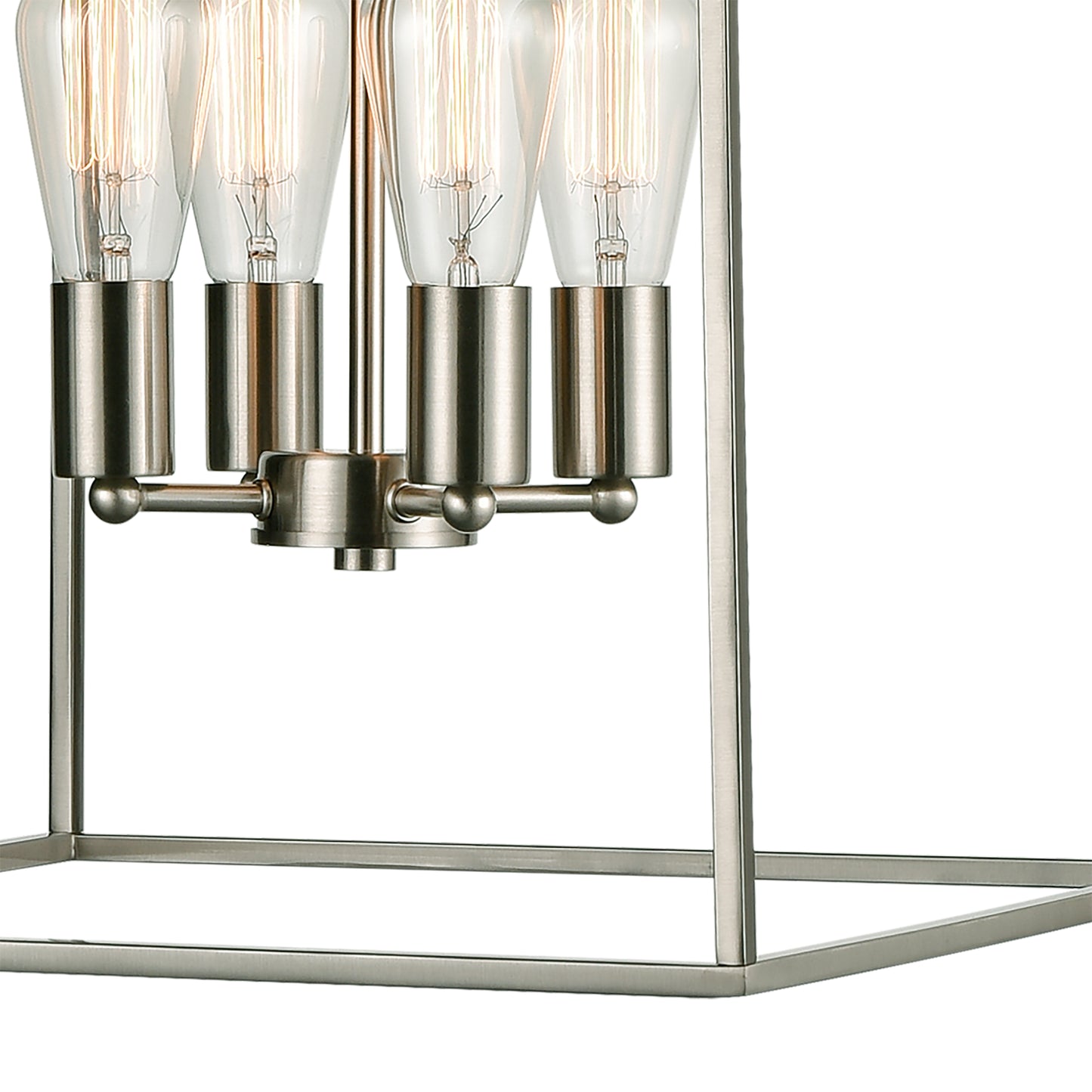 CN150882 - Williamsport 17'' Wide 8-Light Pendant - Brushed Nickel