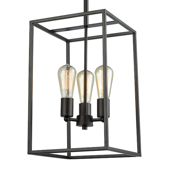 CN15831 - Williamsport 10'' Wide 3-Light Chandelier - Oil Rubbed Bronze