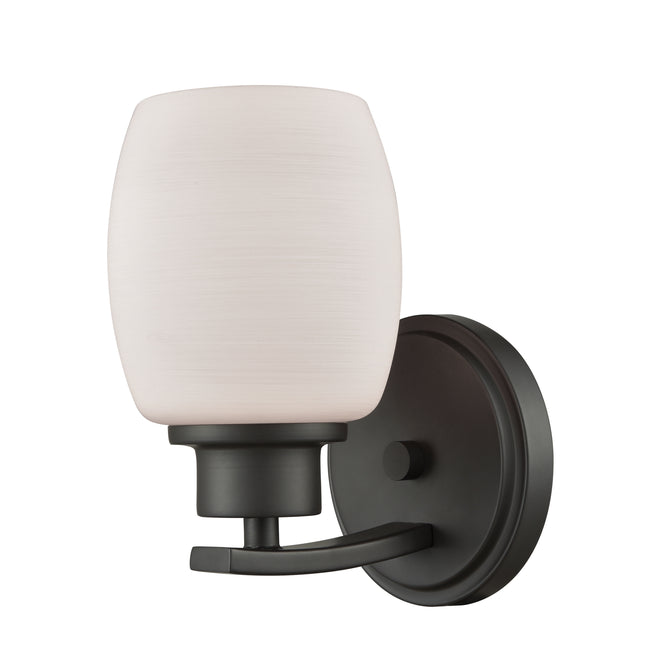 CN170171 - Casual Mission 8'' High 1-Light Sconce - Oil Rubbed Bronze