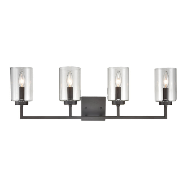 CN240141 - West End 29.75'' Wide 4-Light Vanity Light - Oil Rubbed Bronze