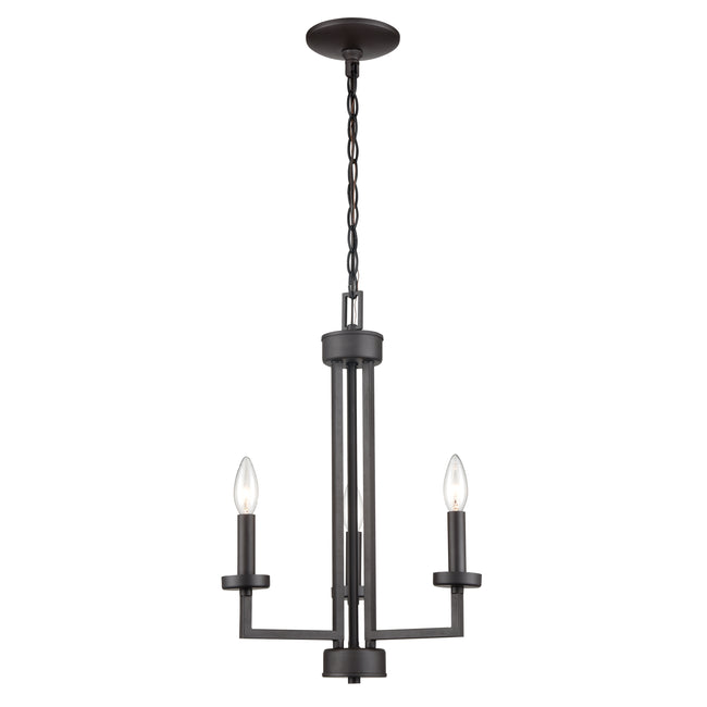 CN240321 - West End 15'' Wide 3-Light Chandelier - Oil Rubbed Bronze