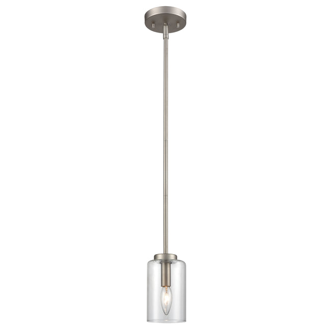 CN240512 - West End 4.75'' Wide 1-Light Mini Pendant - Brushed Nickel