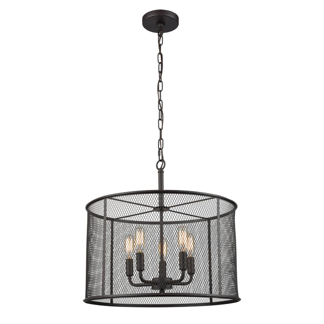 CN250541 - Williamsport 18'' Wide 5-Light Chandelier - Oil Rubbed Bronze