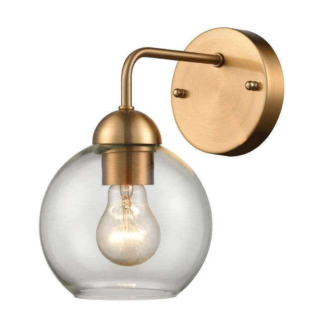 CN280175 - Astoria 9.5'' High 1-Light Sconce - Satin Gold