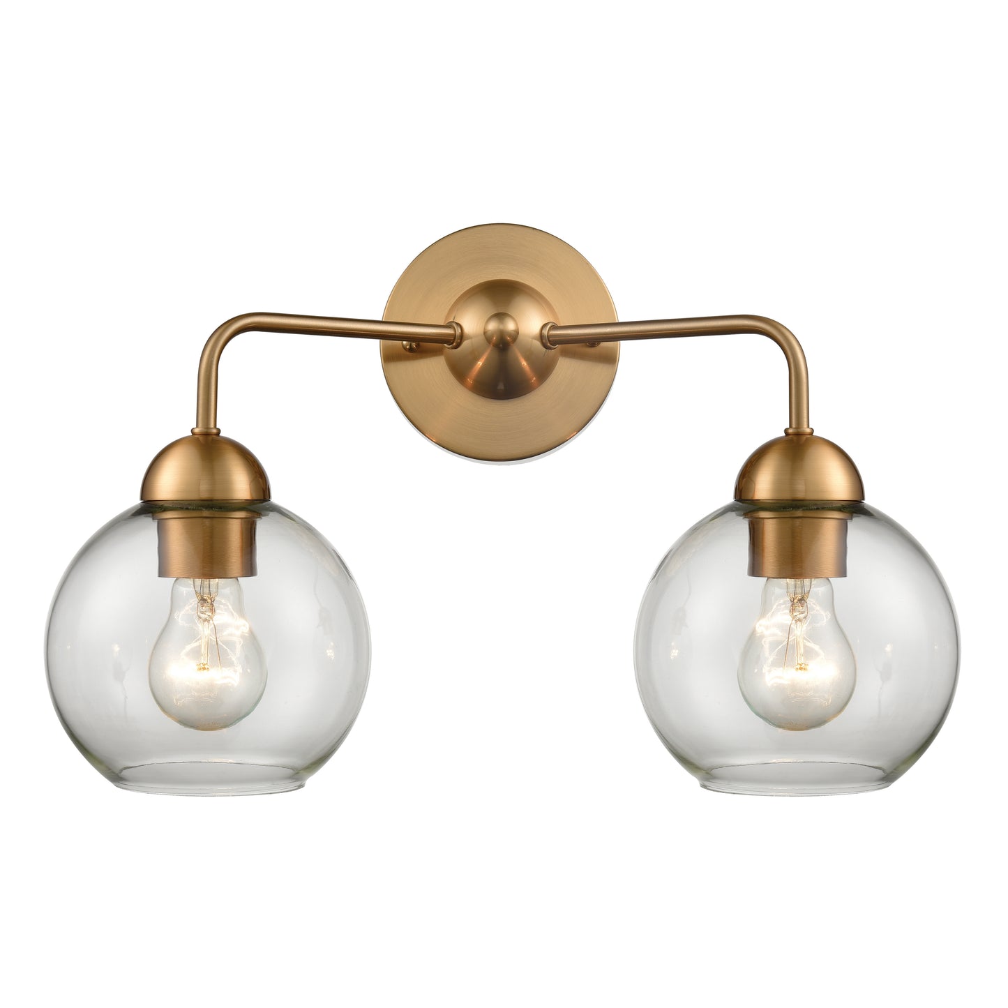 CN280215 - Astoria 16'' Wide 2-Light Vanity Light - Satin Gold