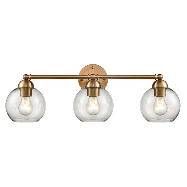 CN280315 - Astoria 25'' Wide 3-Light Vanity Light - Satin Gold