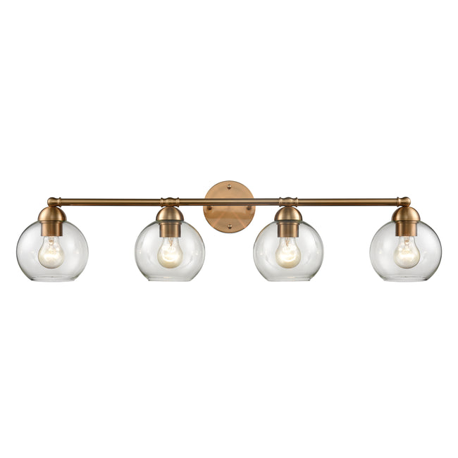 CN280415 - Astoria 35'' Wide 4-Light Vanity Light - Satin Gold