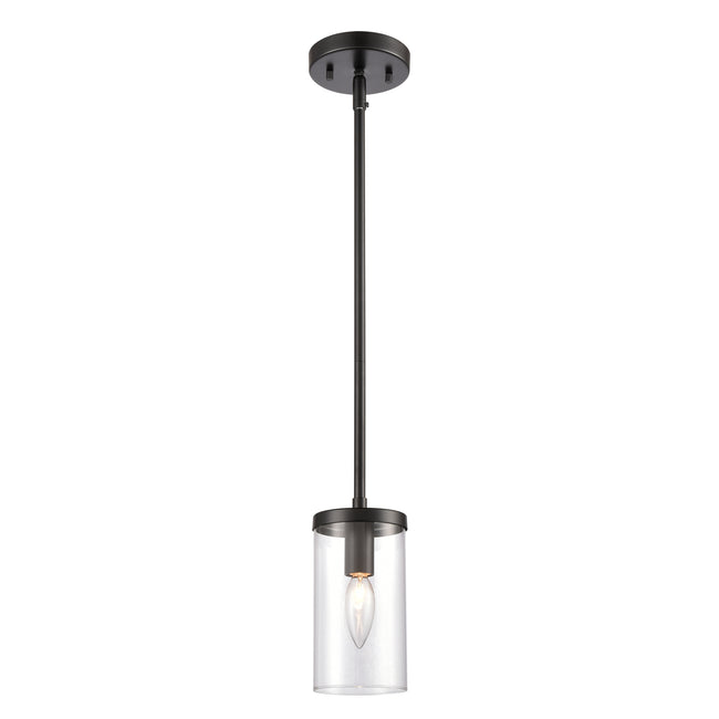 CN290156 - Oakland 4'' Wide 1-Light Mini Pendant - Black