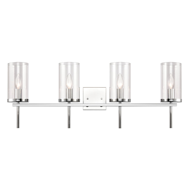 CN290413 - Oakland 32.5'' Wide 4-Light Vanity Light - Chrome