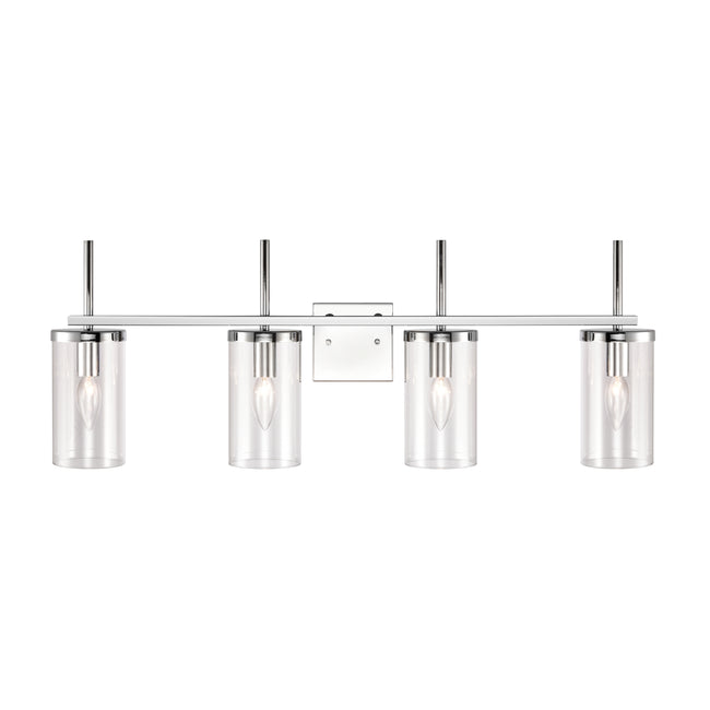 CN290413 - Oakland 32.5'' Wide 4-Light Vanity Light - Chrome