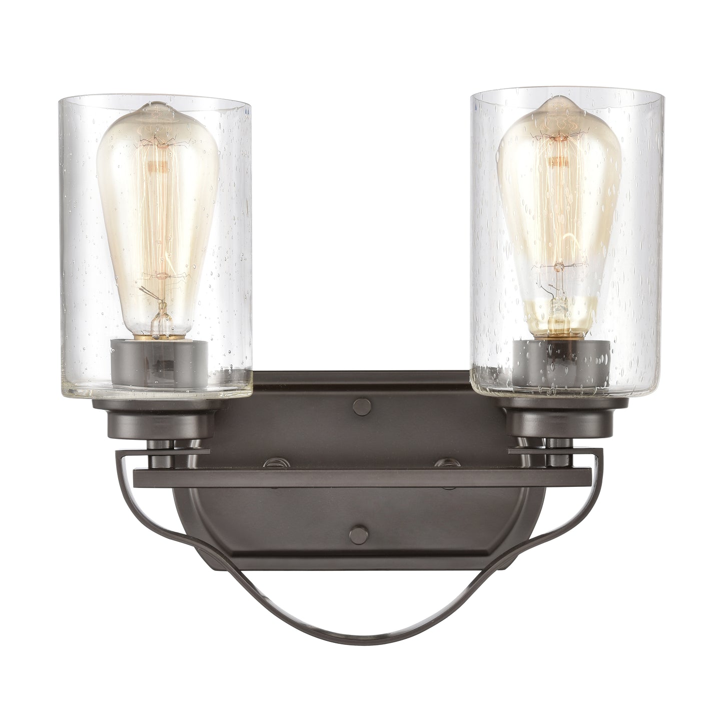 CN300211 - Market Square 12'' Wide 2-Light Vanity Light - Oil Rubbed Bronze