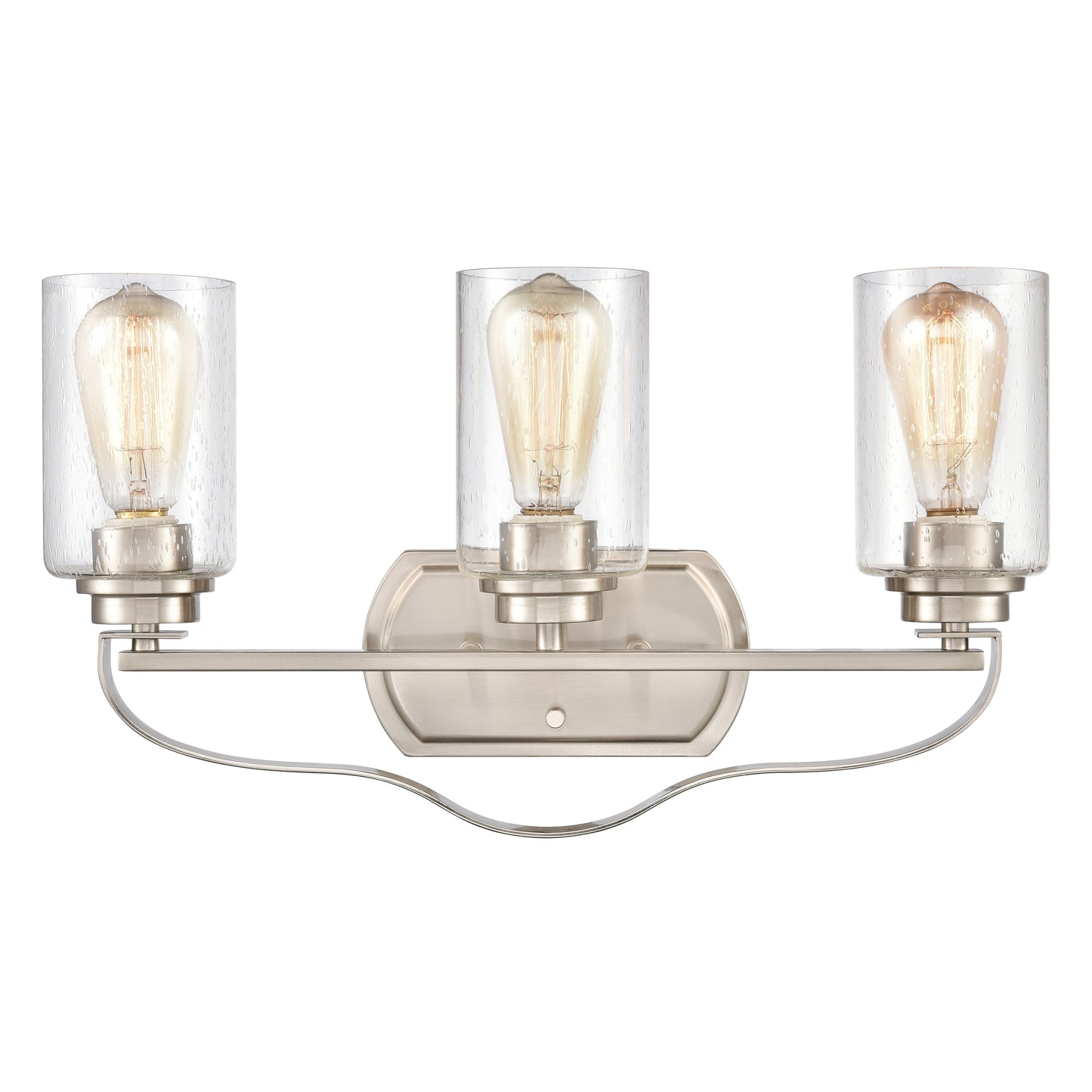 CN300312 - Market Square 20'' Wide 3-Light Vanity Light - Brushed Nickel