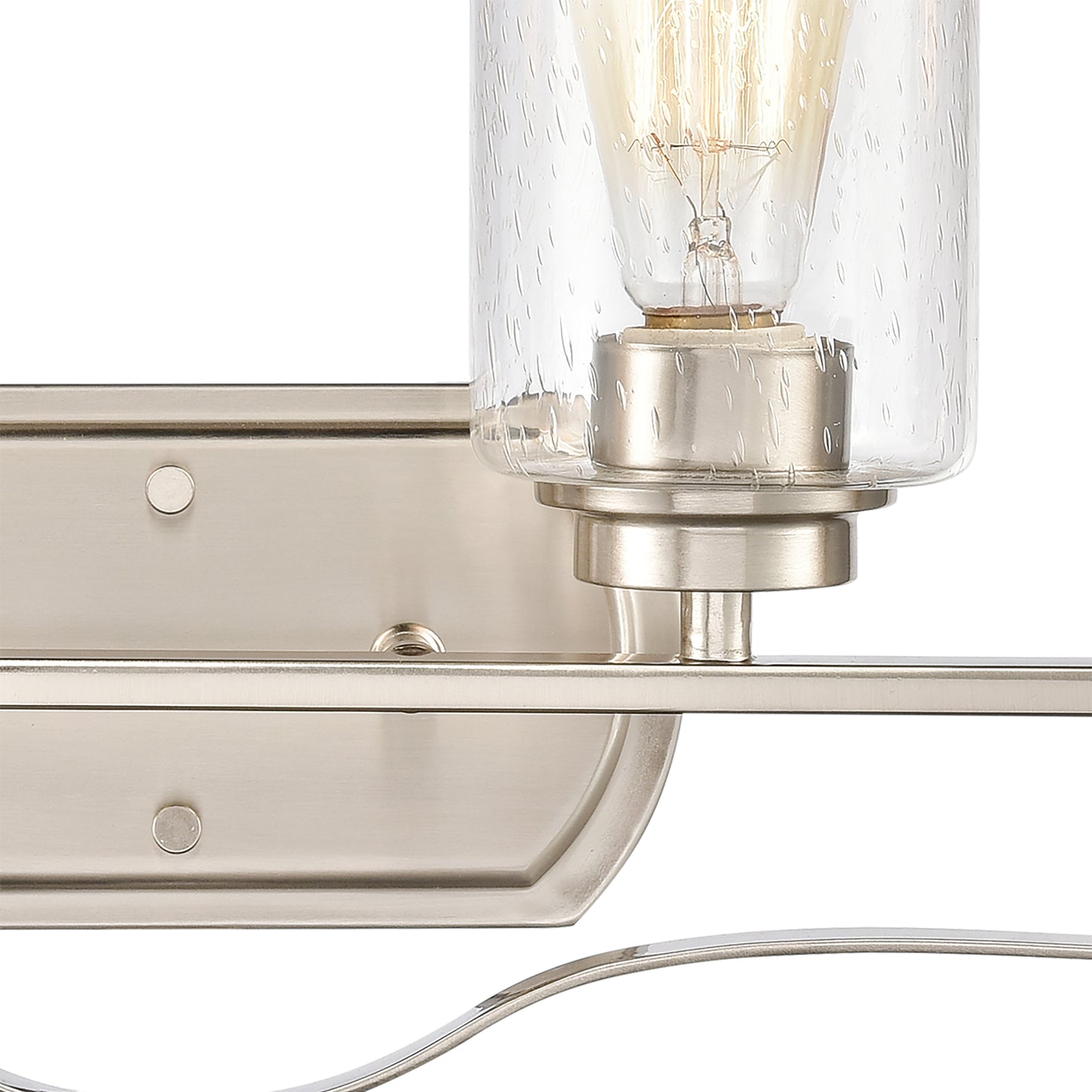 CN300412 - Market Square 28'' Wide 4-Light Vanity Light - Brushed Nickel